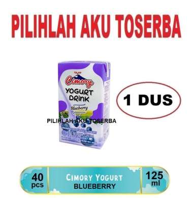 CIMORY YOGURT Drink BLUEBERRY MINI 125 ml - ( HARGA 1 DUS ISI 40 )