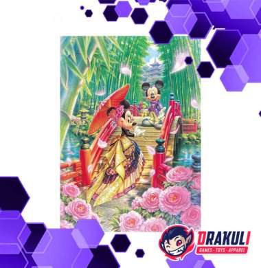 Jigsaw Puzzle Tenyo Disney Mickey & Minnie Wedding DPG-266-572 (266 Pieces)