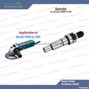 As Spindle Gerinda Tangan Bosch GWS 6-100