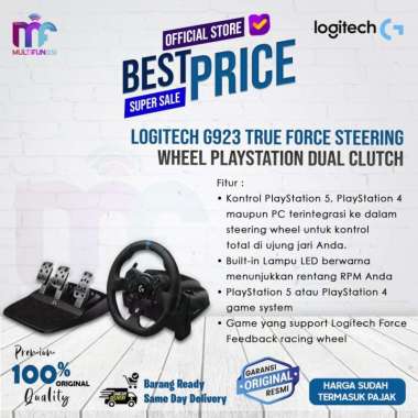 Logitech G923 True Force Steering Wheel Playstation Dual Clutch
