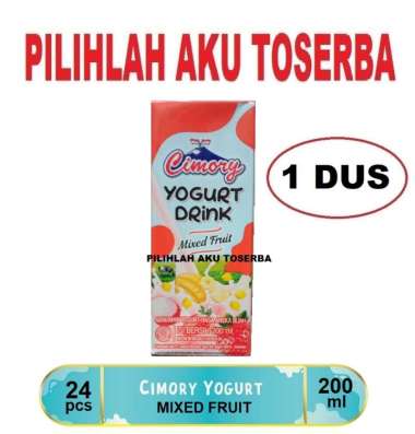 CIMORY YOGURT Drink MIXED FRUIT 200 ml - ( HARGA 1 DUS ISI 24 )