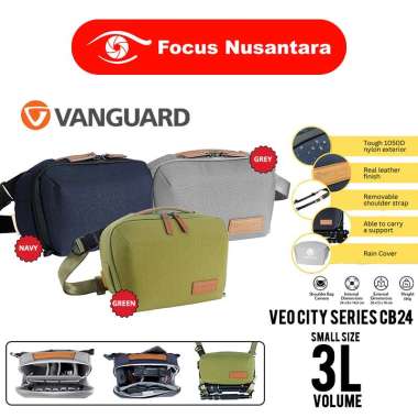 Focus Nusantara - VANGUARD Veo City CB24 Camera Bag Navy