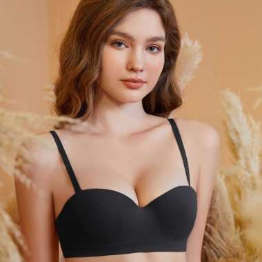 Sorella Bra Absolute Seamless Comfort 1/2 Cup S10-27146B Black 36B