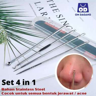 Anti Acne Needle Alat Pembersih Pencetan Jerawat Komedo Hidung Wajah