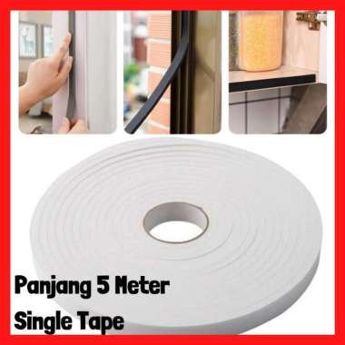 Busa Seal Penutup Celah Pintu Jendela Peredam Suara Penghalang Debu Putih