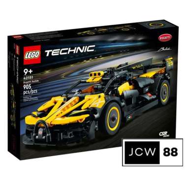 Lego 42151 Technic Bugatti Bolide mainan anak mobil balap Multi