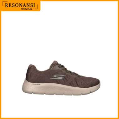 SEPATU PRIA TERBARU SKECHERS ORIGINAL SNEAKERS GO WALK FLEX KHAKI