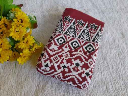 Lontong Kamus Sabuk Beskap Jogja Motif KLASIK Keren Merah Putih