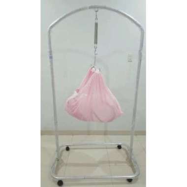 TIang Ayunan Bayi Portable ( Bongkar Pasang) Merk Orient (Tiang + Roda)