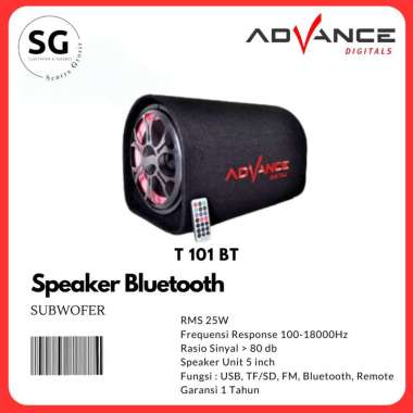 Advance Speaker Subwoofer 5 Inch T101 BT / T 101BT