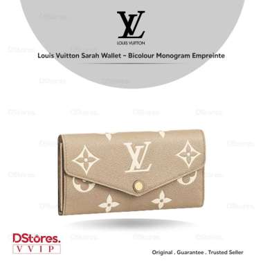Louis Vuitton Sarah Wallet NM Bicolor Monogram Empreinte Giant