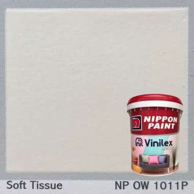 Cat Tembok Interior Vinilex Pro 1000 20 kg - Nippon Paint Soft Tissue Warna