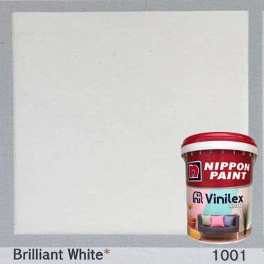 Cat Tembok Interior Vinilex Pro 1000 20 kg - Nippon Paint Brilliant White Warna