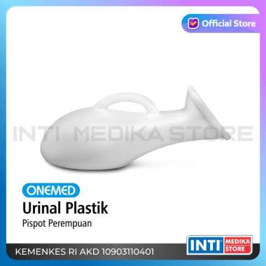 ONEMED - Urinal Wanita Plastik | Pispot Kencing Dewasa | Wadah Pipis