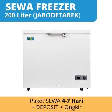 SEWA (Paket 4 - 7 Hari ) Freezer 200 Liter RSA CF220 GEA Sharp Murah (Sudah Termasuk Deposit) BEKASI