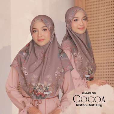 Hijabwanitacantik - Instan Baiti Ery Series | Hijab Instan | Jilbab Instan Cocoa