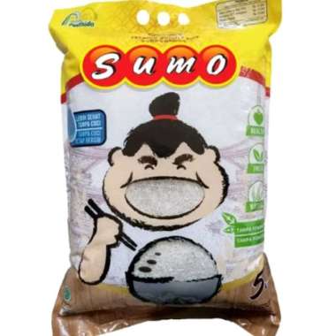 Beras Sumo 5 kg kemasan kuning