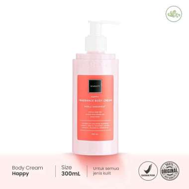 BODY CREAM SCARLETT Happy