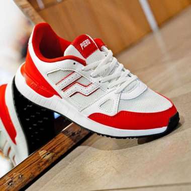 piero rusher rgb white red sepatu casual sneakers original piero 39