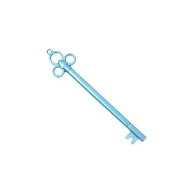 OEM ONE-A64 Pulpen Gel Bentuk Kunci Rumah Pen Karakter Alat Tulis Stationary / Pena Kunci Classic /