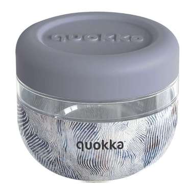 Quokka Ms Food Jar With Silicone Cover Bubble Zen 500ml - Mangkuk Snack Anak