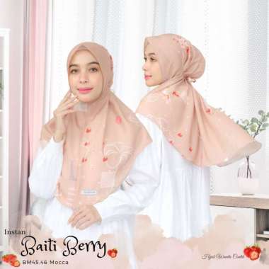 Hijabwanitacantik - Instan Baiti Berry | Hijab Instan | Jilbab Instan Mocca