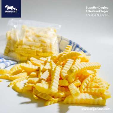 Kentang Goreng Crinkle Cut | French Fries Crinkle Cut 1 Kg