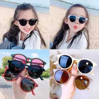 FGKacamata Hitam Anak New Trend Fashion Anak Terbaru Kacamata Hitam High Quality Import Kids Sunglas