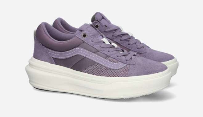 Vans Old Skool Overt Plus Cc Sepatu Sneakers - Lux Lilac Grey 7
