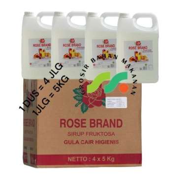 Promo Harga ROSE BRAND Gula Cair (Fructose 5000 ml - Blibli