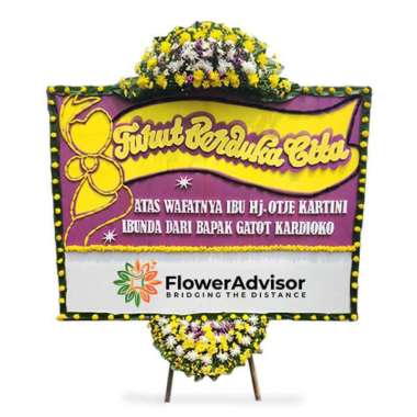 Bunga Papan Duka Cita - Amazing Grace FA - FlowerAdvisor