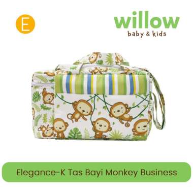 Tas Perlengkapan Bayi - Elegance Tas Bayi Monkey Business Series