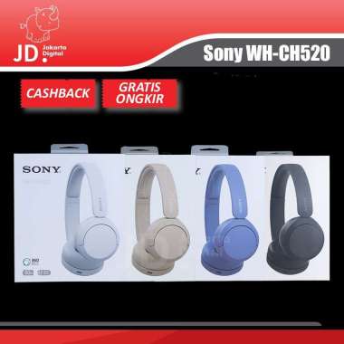 Jual Headphone SONY WH-CH520 Bluetooth On Ear - Headset WH CH 520 - BLUE di  Seller DBklik SURABAYA Official Store - DBKlik Surabaya - Kota Surabaya