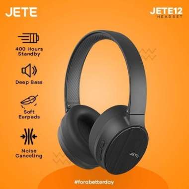 Jete 12 Headset Bluetooth Wireless Headphone Jete-12