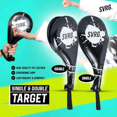 SVRG. Single & Double Target - Kick Punch Pad Taekwondo - Karate Double Target
