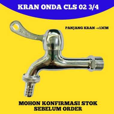 Keran / Kran Air Onda 3/4 dim Kran Besi Tembok Taman
