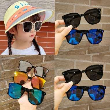 FG Kacamata Anak Hitam Korea Murah Cewek Cowok Kacamata Hitam High Quality Import Kids Sunglasses Ka