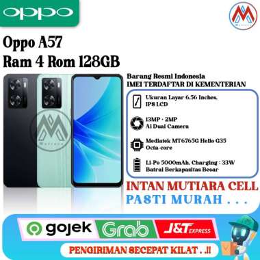 Oppo A57 Ram 4 Rom 128GB Biru