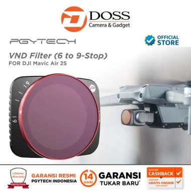 PGYTECH VND Filter (2 to 5 and 6 to 9-Stop) for Drone Mavic Air 2S 6 to 9-Stop