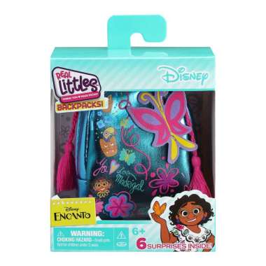 Mainan Tas Mini Real Littles Disney S4 Backpacks Encanto