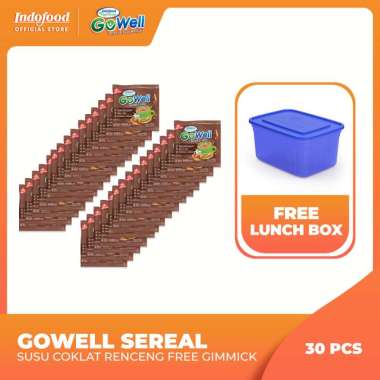 Gowell Sereal Susu Coklat Renceng [3 Renceng/30 Sachet] Free Gimmick