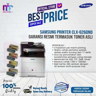 Samsung Printer CLX-6260ND Garansi Resmi