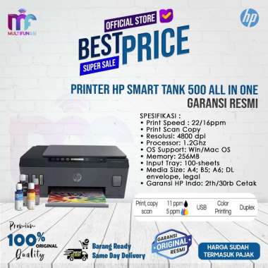 Printer HP Smart Tank 500 All in One