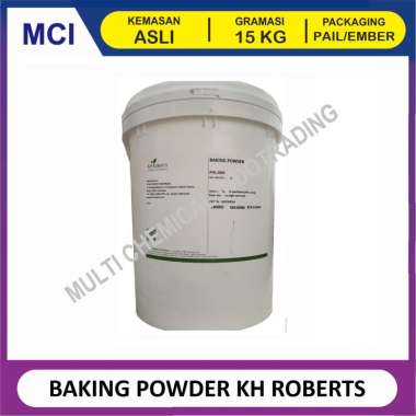 BAKING POWDER KH ROBERTS DOUBLE ACTING 1002 - 1 PAIL 15 KG