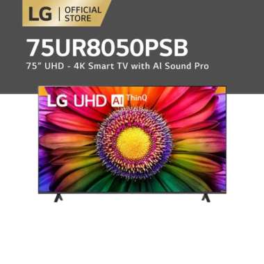 LG LED Ultra HD Smart TV 4K [75 inch] 75UR8050PSB