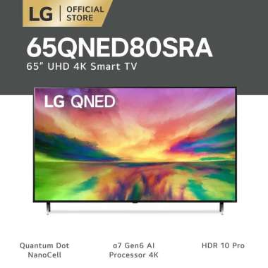 LG LED Ultra HD Smart TV 4K [65 Inch] 65QNED80SRA