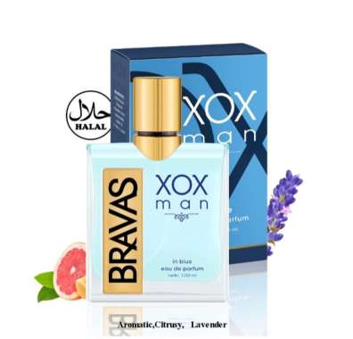 Parfum Bravas-XOX man-in blue