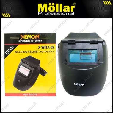 XENON Topeng Las Auto Darkening Kedok Las Otomatis Welding Mask Helmet