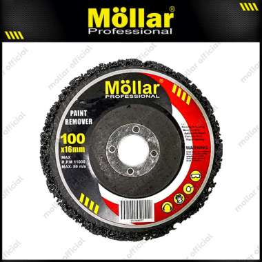 MOLLAR Paint Remover 100 mm Batu Gerinda 4 Inch Amplas Penghapus Cat