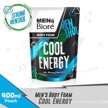 Promo Harga Biore Mens Body Foam Cool Energy 450 ml - Blibli